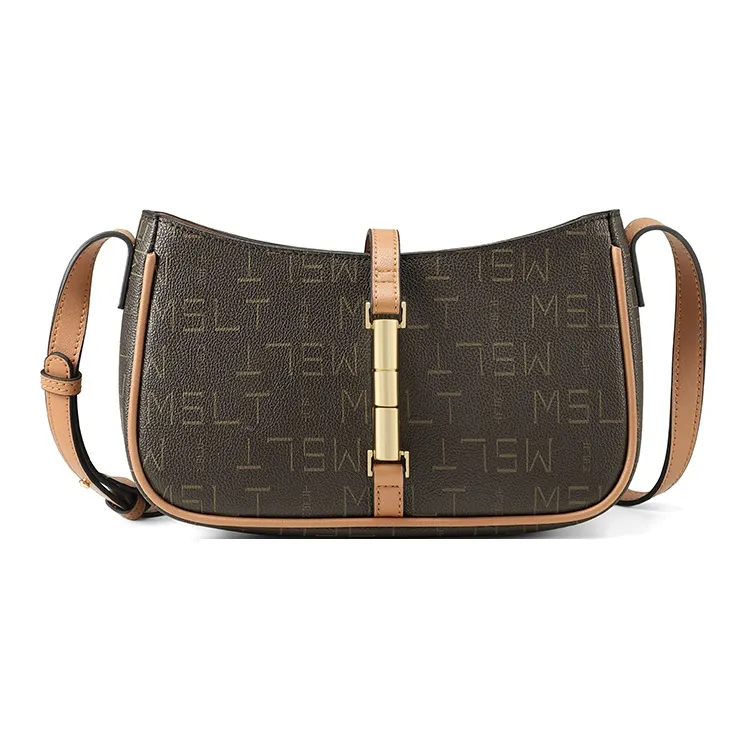 MashaLanti PVC Crossbody Bag Shoulder Bag Regular Women's Coffee With Tea-4