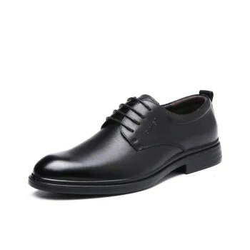 AOKANG Dress Shoes Men Low Top None