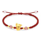 Scarf Wealth Puppy Bracelet[Red String]