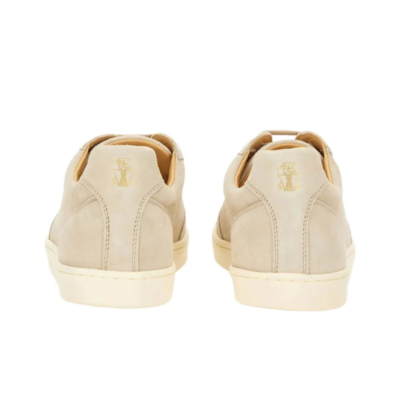 Brunello Cucinelli Round Toe Lace Up Sneakers-2
