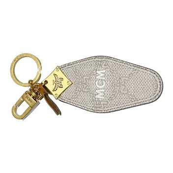 MCM Artificial Leather, Metal Keychains Unisex-2