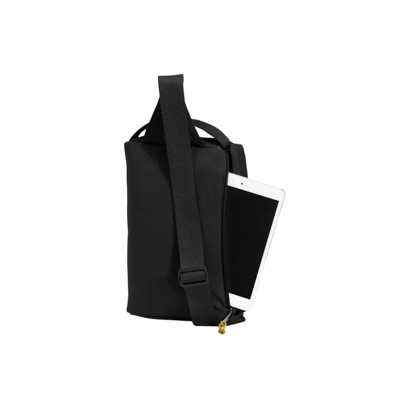 THE NORTH FACE Recycled Nylon One Shoulder Crossbody Bag, Sling Bag Regular Women's Black-2