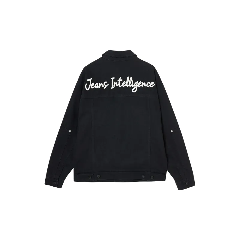 JACK&JONES Jackets Men A15 Black Denim-1