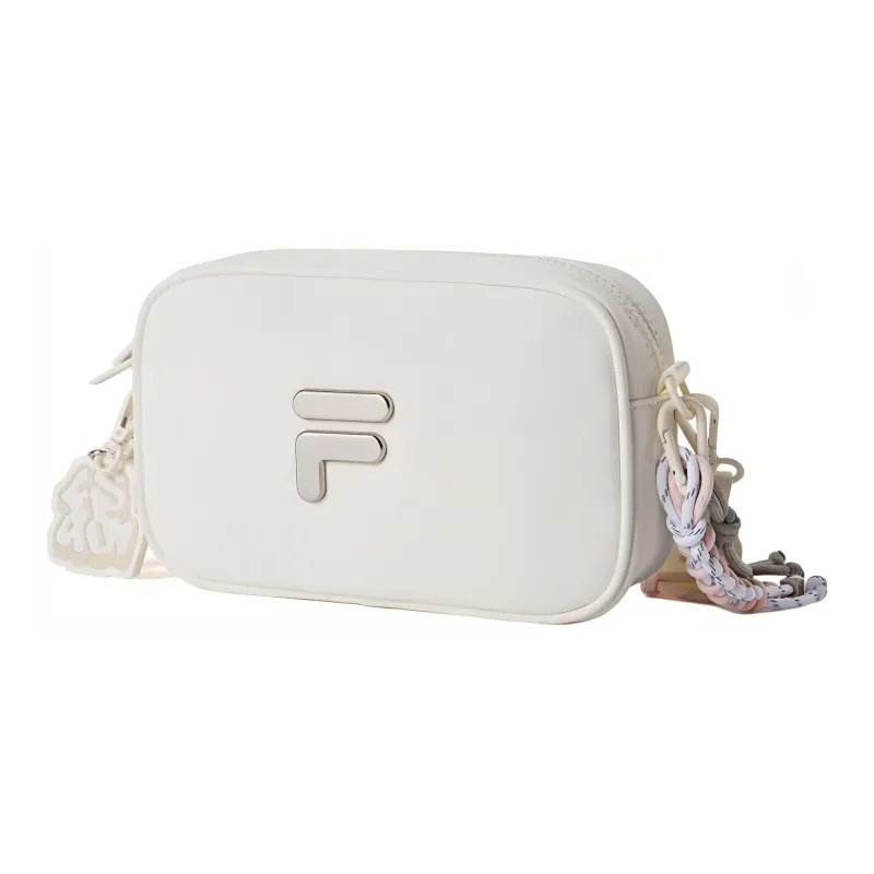 FILA FUSION FILA FUSION CLASSICS Artificial Leather Camera Bags Shoulder Bags Mini Unisex Cloud White-2