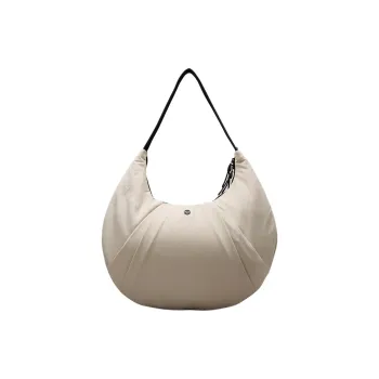 Lululemon Fabric Croissant Bag Shoulder Bag Crossbody Bag Regular Women's Mojave Tan & Black