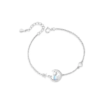 CHINA GOLD S925 Silver Bracelets Women's