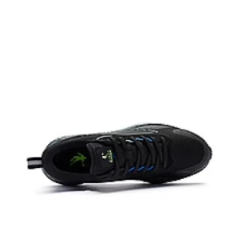 QIAODAN Boundless 5SE Cushioning Wear Resistant Low Top Casual Running Shoes Men's Black-4