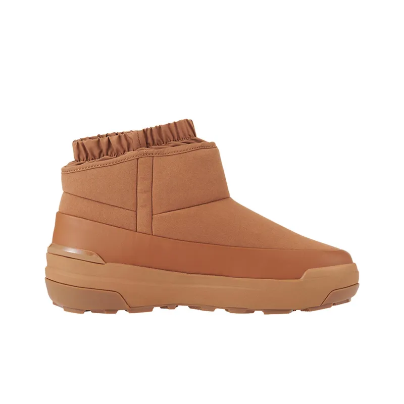 DESCENTE Abrasion Resistant Slip Resistant Short Snow Boots Unisex Brown-1