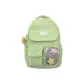 Green Two-Piece Set+Stars+Straps Bear Pendant