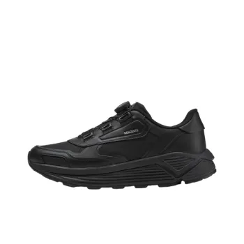 DESCENTE DUALIS Urban Commuting Wear Resistant Low Top Casual Shoes Women's Black