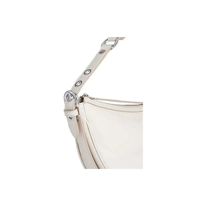 By Far Gib Patent Leather Shoulder Bag-2