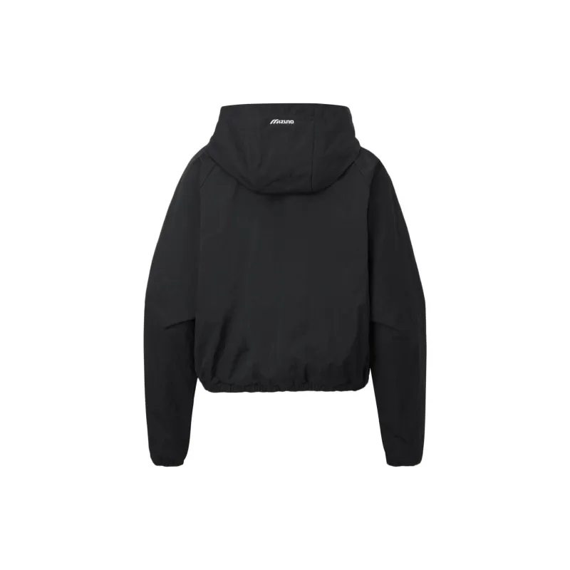 Mizuno CROP ANORAK Sweatshirt Women's Black-1