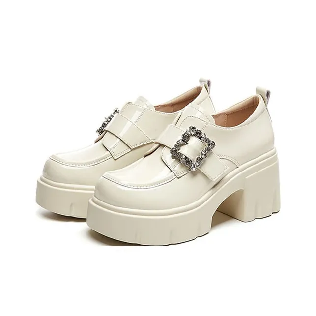 DAPHNE Loafers Women's Silver-5
