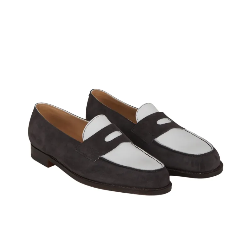 JOHN LOBB Lopez Loafers Men's Dark Brown-2