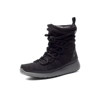Nike Roshe One Warm And Wear Resistant Short Snow Boots Women's Black