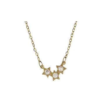 ANARTXY Surgical Steel Necklaces Unisex White