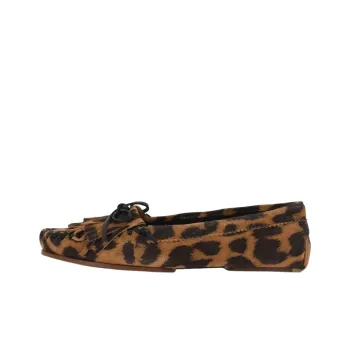 Paris Texas Indiana Leopard Printed Loafers Women's