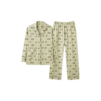 XIAFENYAN Pajama Set Women's Green