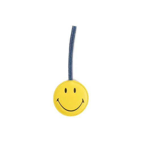 Lee SMILEY Collaboration PU Charm Bag Accessory Unisex Yellow