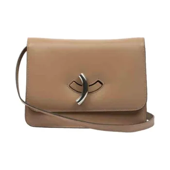 Little Liffner Cow Leather Shoulder Bag Small Size Women's Taupe