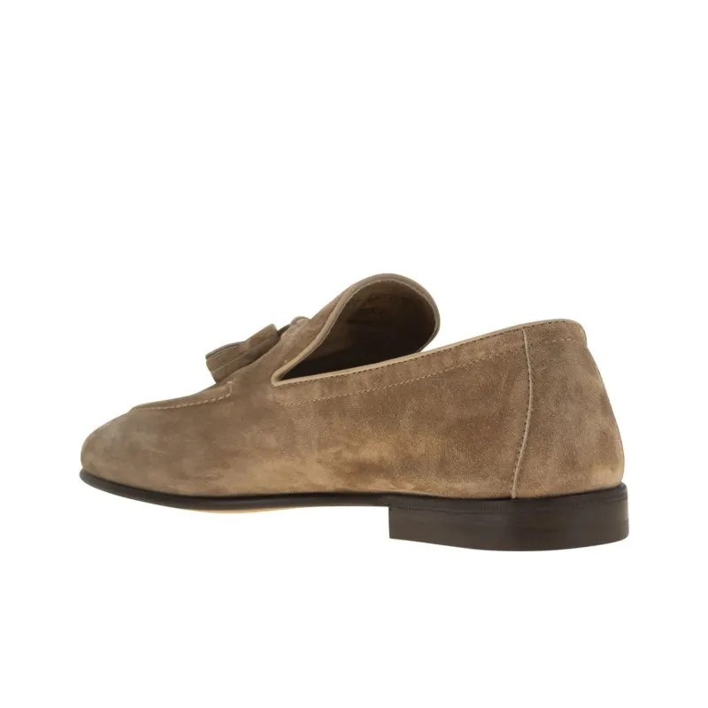 Brunello Cucinelli Fringed Slip On Loafers-3