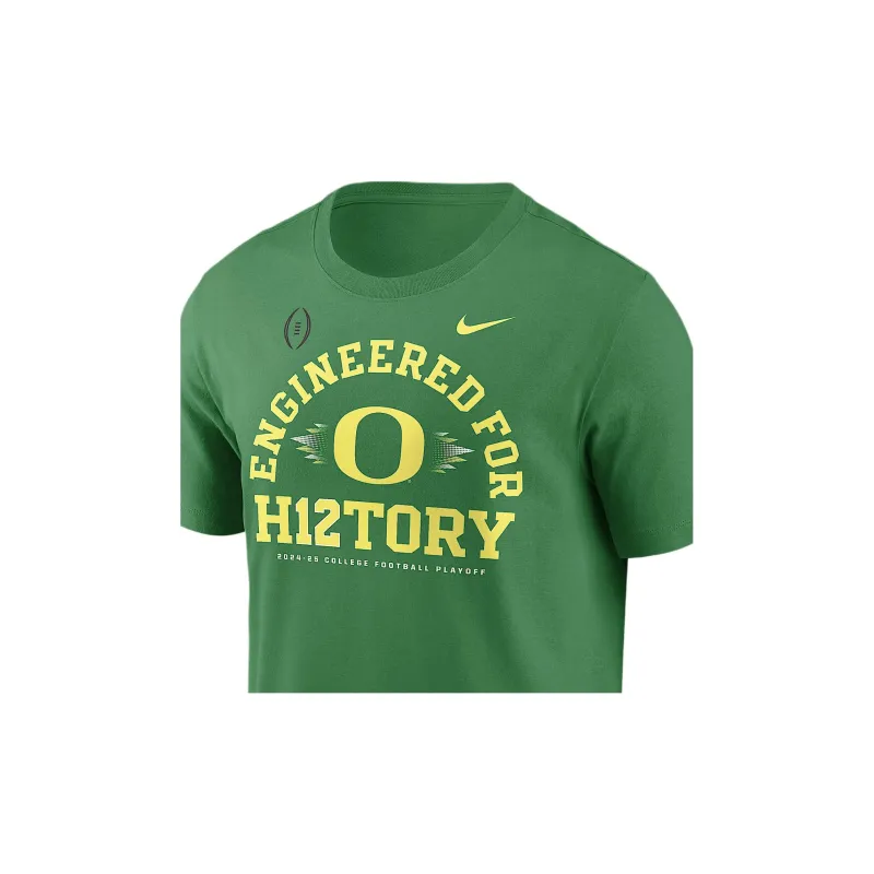 Nike College FW24 Oregon Ducks 2025 T-Shirt Men's Green-2