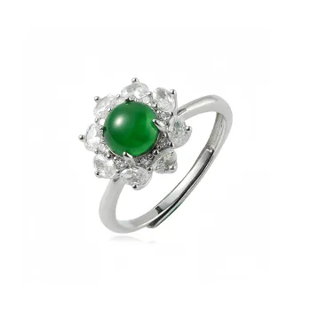 YUANYUXIANG Ice Type Jadeite Rings Women's