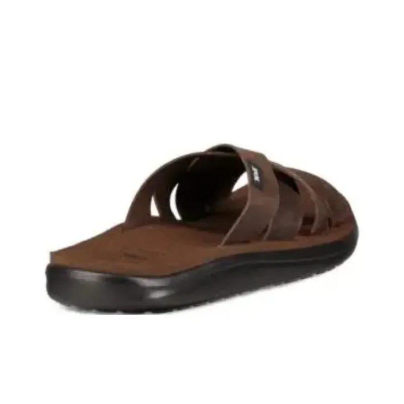 Teva Slip-Resistant Slide Slippers Men's Brown-4