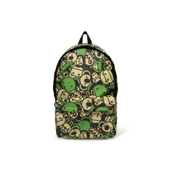 BABY MILO STORE BY A BATHING APE Synthetic Leather Backpack Regular Unisex Green