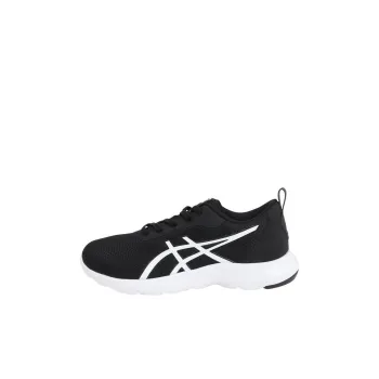 Asics Laser Beam Slip Resistant Cushioning Low Top Kids Lifestyle Shoes Black Kids'