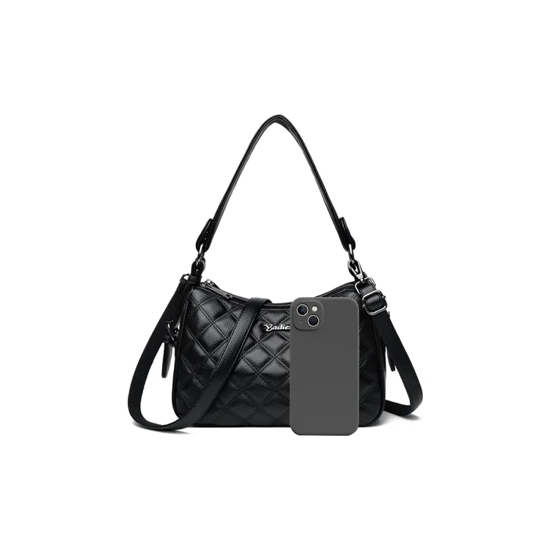 BGAY PU Crossbody Bag Handbag Shoulder Bag Women's Black-1