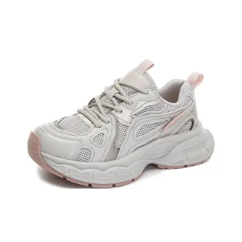BENZI Anti Slip Wear Resistant Breathable Moisture Wicking Lightweight Low Top Chunky Sneakers Women's
