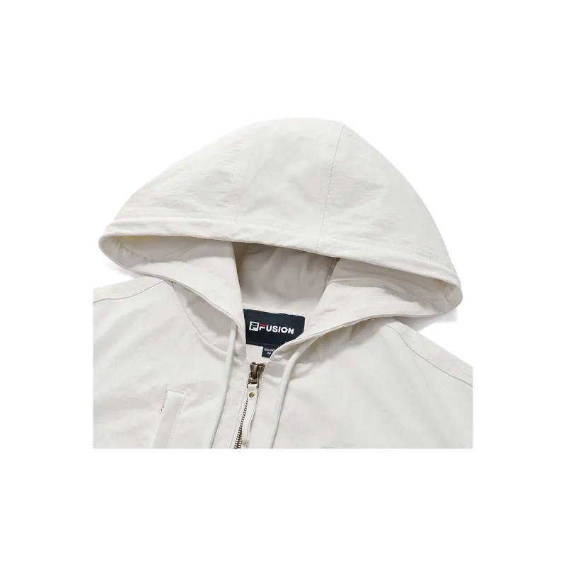FILA FUSION Jacket Women's Brown Orange-3