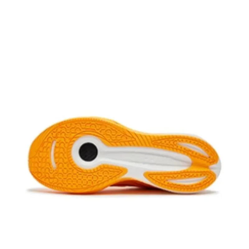 361° Speed Boost Float 2.0 Abrasion Resistant Rebound Low Top Carbon Plate Casual Running Shoes Men's Orange Purple-4