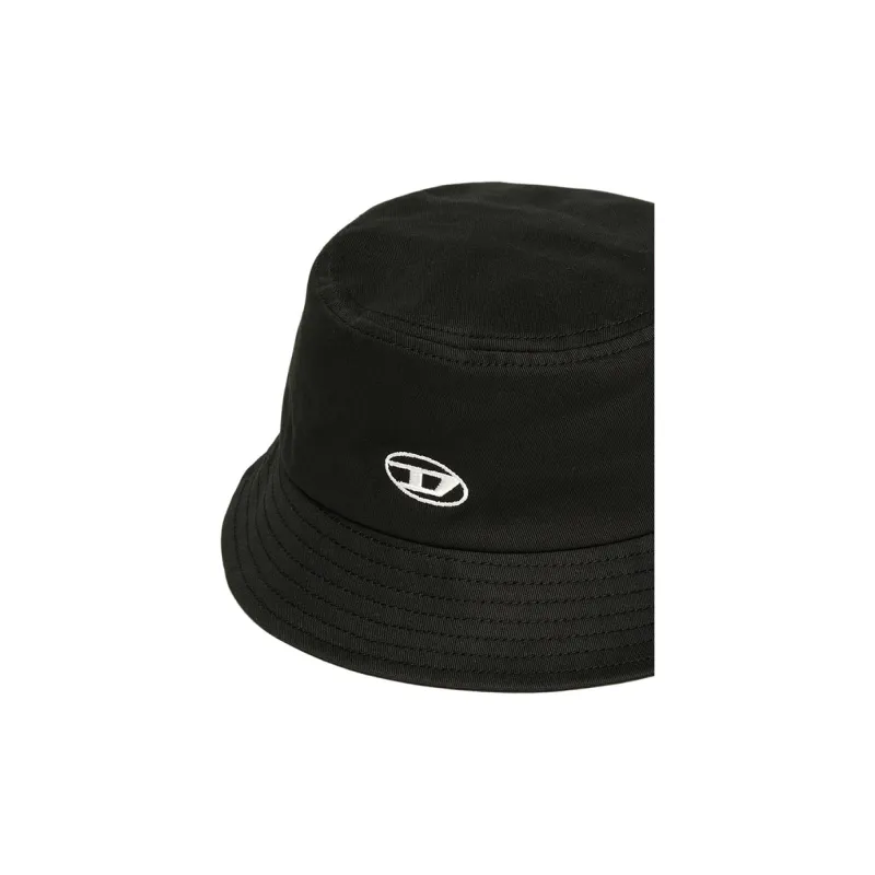 DIESEL Oval D Logo Embroidered Bucket Hat-2