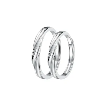 CHINA GOLD 999 Fine Silver Rings Unisex