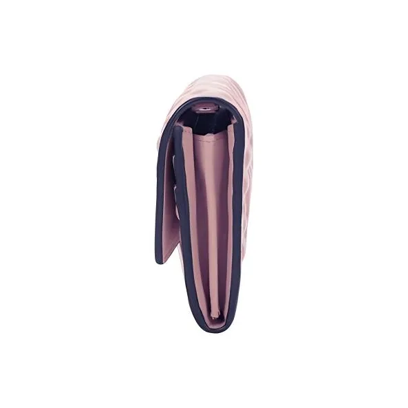 FENDI Baguette Lambskin Wallet Women's Light Pinkish-Purple-3