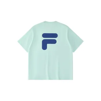 FILA FUSION LIFE T Shirt Unisex Clearwater Light Blue