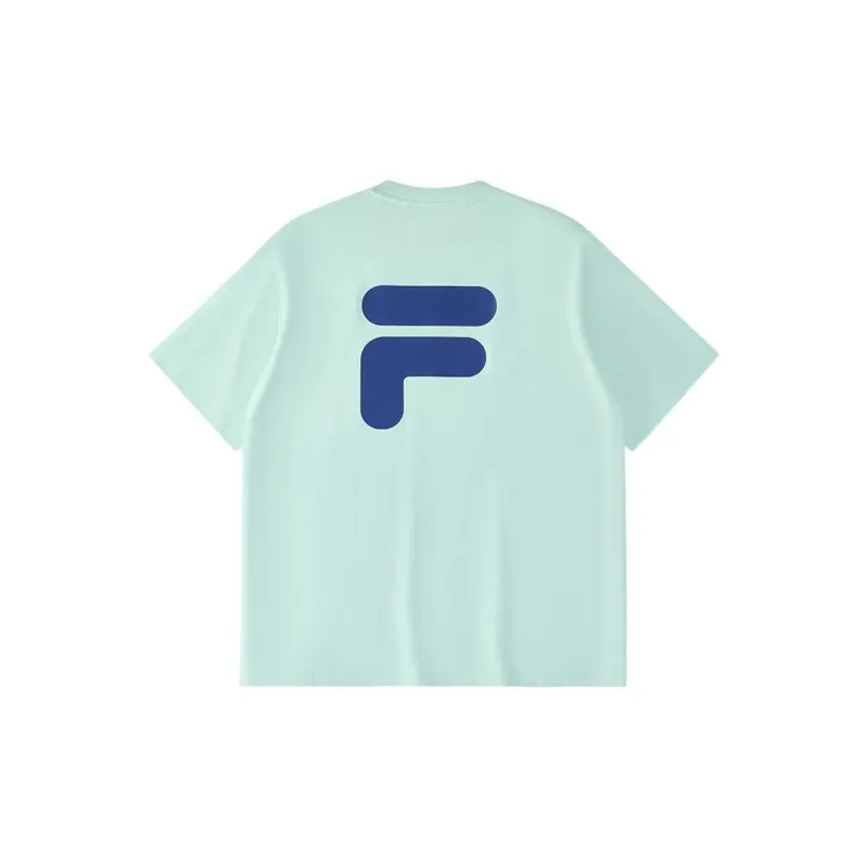 FILA FUSION LIFE T Shirt Unisex Clearwater Light Blue-0