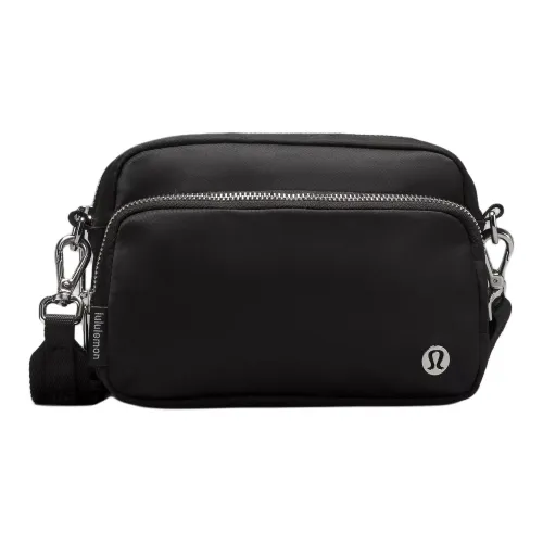 Lululemon Nylon Fabric Crossbody Bag Regular Unisex Black