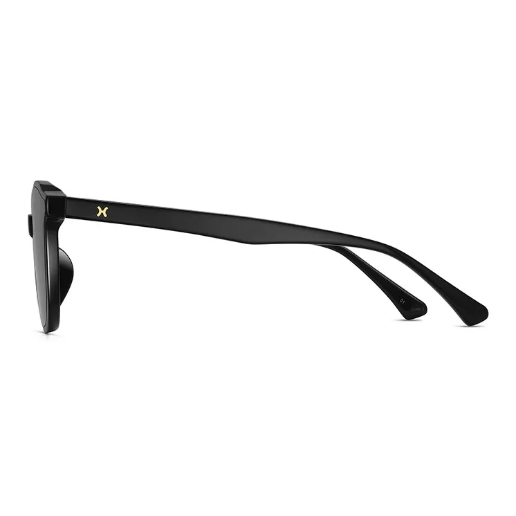 LOHO Plate Frame Round Sunglasses Women's-2