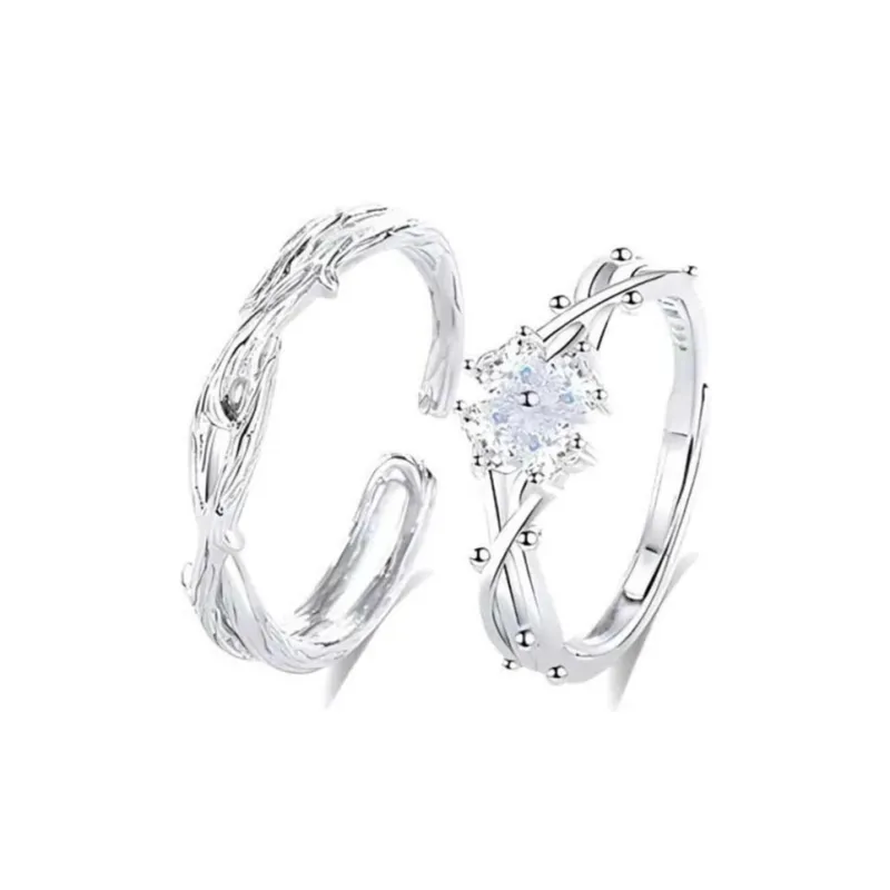 YOASOBI Sterling Silver Rings Unisex-9
