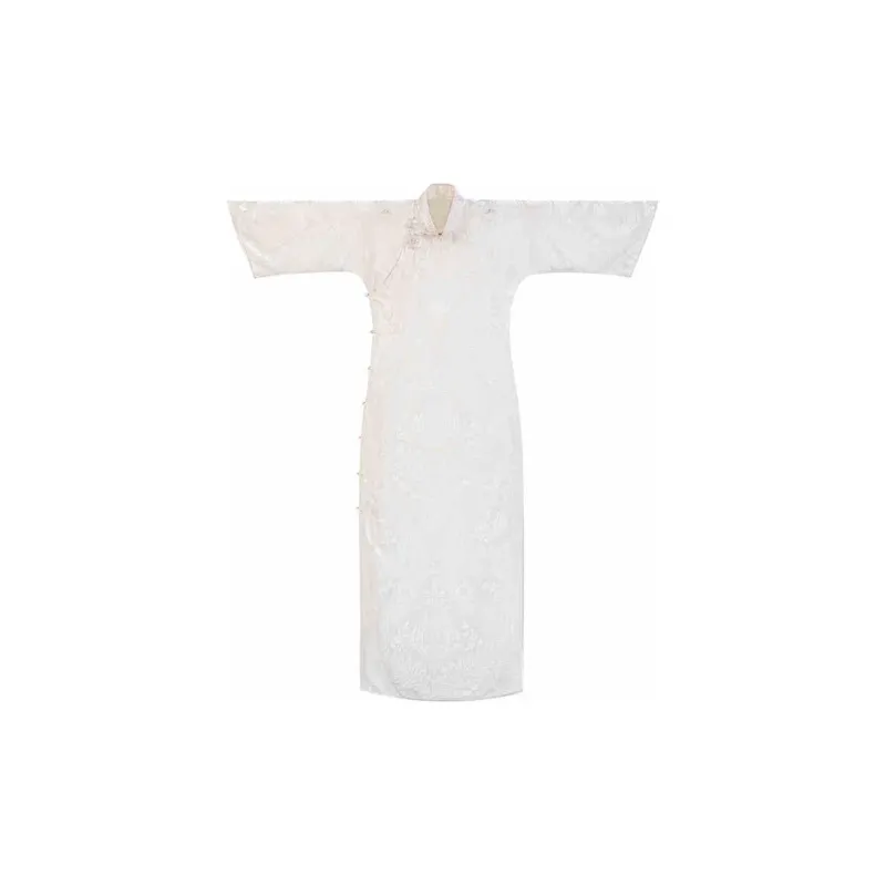 YICHENGFENGXU Cheongsam Women's White-0