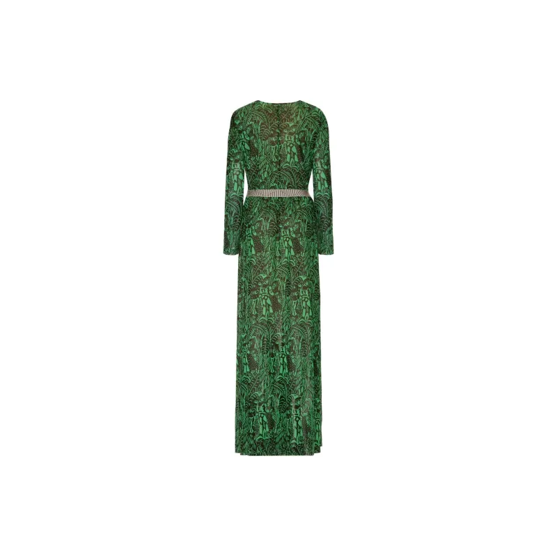 M Missoni Long-Sleeved Dresses Women's Green-1