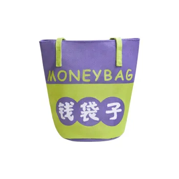 JINTIANCHI Nylon Polyester Blend Corduroy Fabric Bucket Bags Handbags Regular Unisex Multicolor