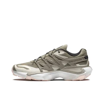 SALOMON XT PU.RE ADVANCED Abrasion Resistant Low Top Running Shoes Unisex Gray Brown