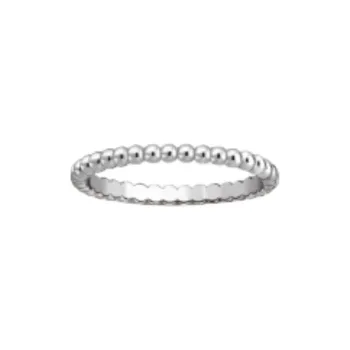 Van Cleef & Arpels Rhodium Plated 18K White Gold Rings Women's Silver