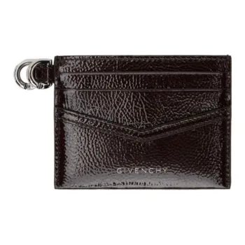 Givenchy Calfskin Card Holder Women's Brown
