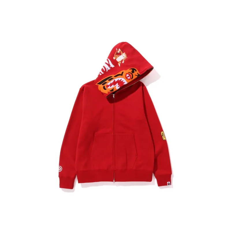 A BATHING APE Tiger Full Zip Hoodie FW24-10