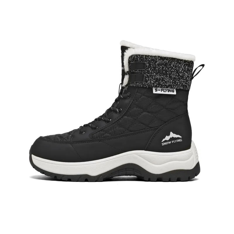 SNOW FLYING Winter Tactical Boots Collection Short Snow Boots Unisex-9